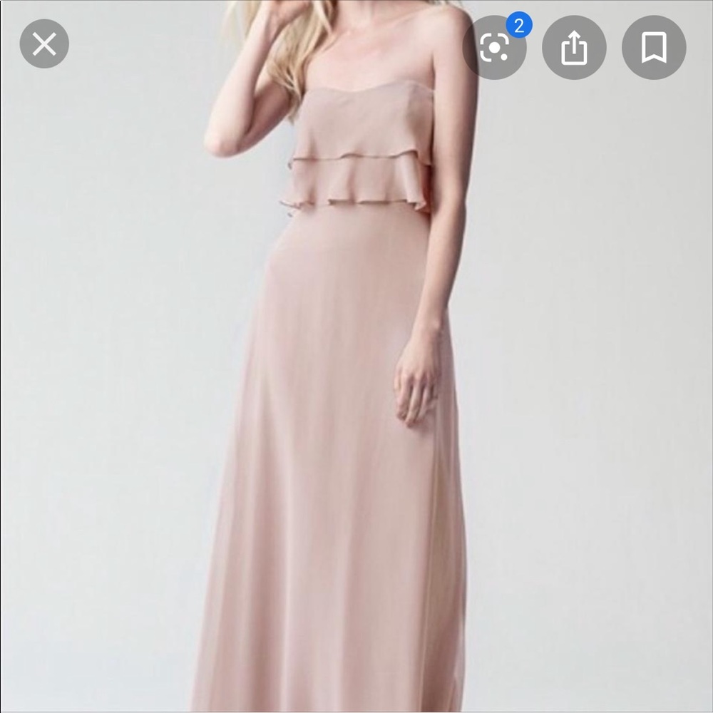 Jenny Yoo chiffron dress